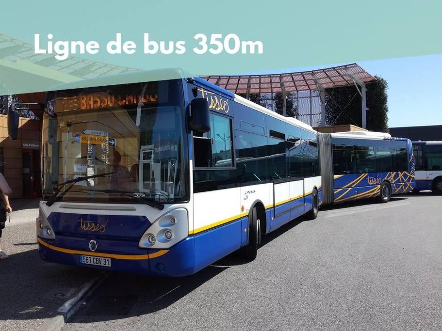 טולוז 2 Chambres - Proche Gare Sncf Avec Parking מראה חיצוני תמונה